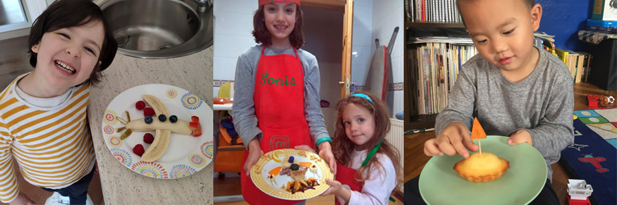 ¡¡Las profes de Infantil de 3 años han metido a los pequeños en la cocina!!