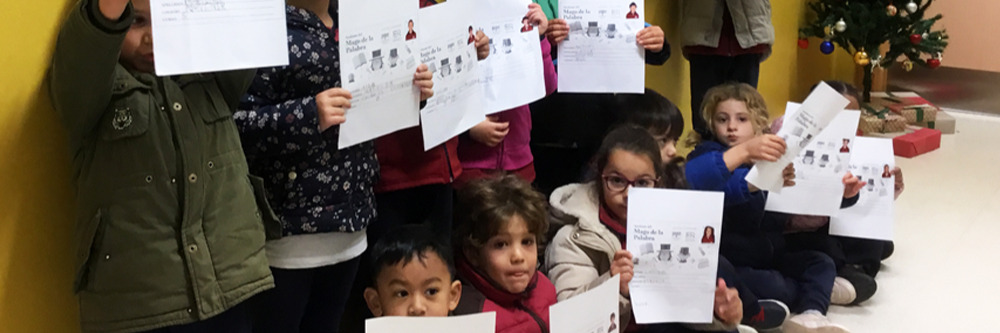 Tuvimos una visita muy especial en diciembre: “EL MAGO DE LA PALABRA”