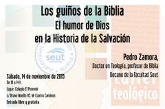 Próximo Taller Teológico: "Los guiños de la Biblia: El humor de Dios en la Historia de la Salvación"