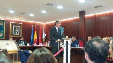 Hoy se ha entregado la Medalla de Oro de la Leal Villa de El Escorial a la Fundación Federico Fliedner