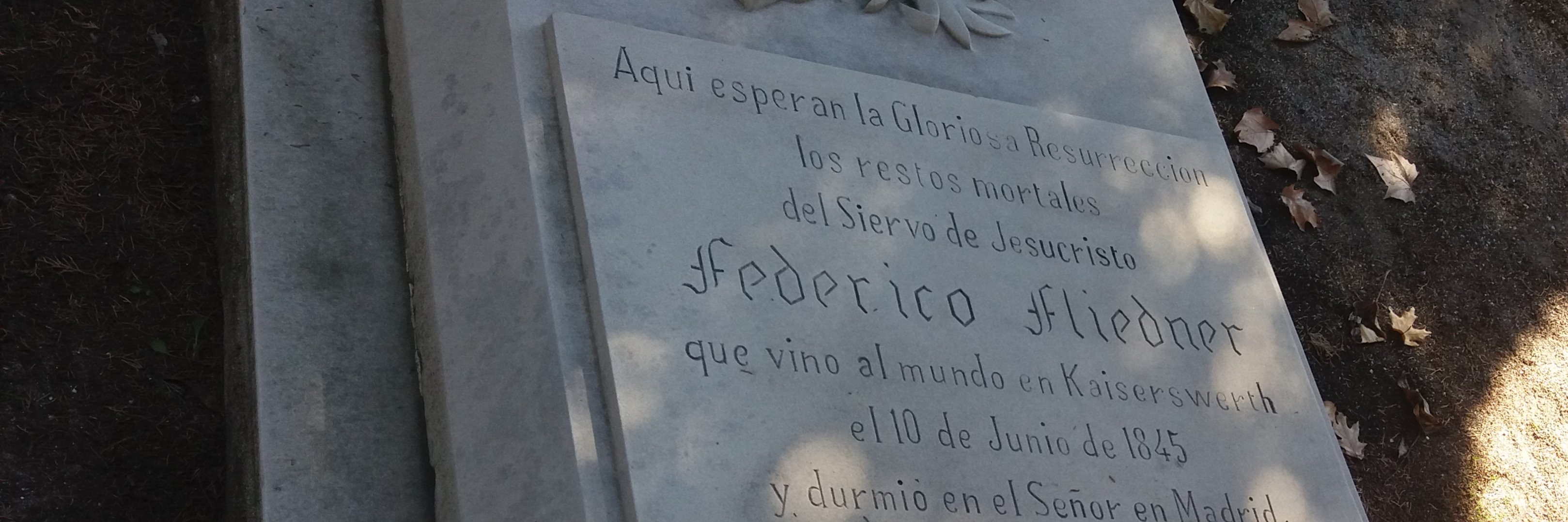 Sabías que... ¿Federico Fliedner descansa en el Cementerio Civil de Madrid?