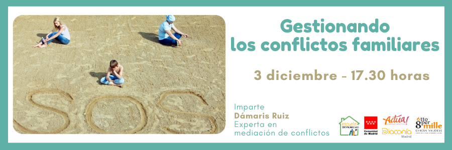 Escuela de Familias celebra el taller "Gestionando los conflictos familiares"