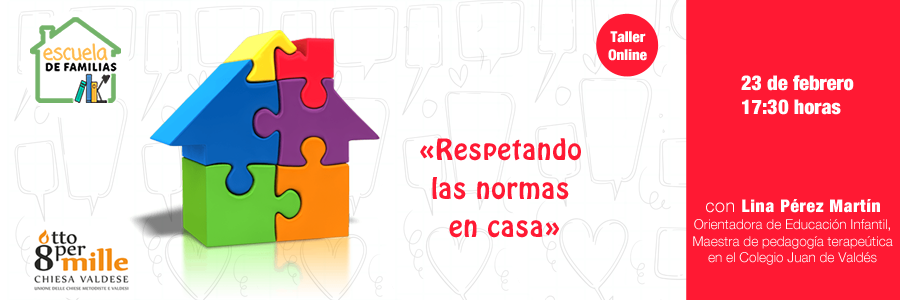Taller de #EscueladeFamilias: "Respetando las normas en casa"