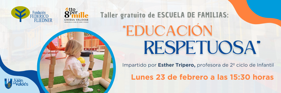 Taller en Juan de Valdés el lunes 23 de febrero