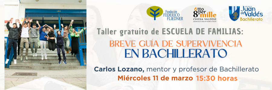 Taller sobre la etapa de Bachillerato en Juan de Valdés