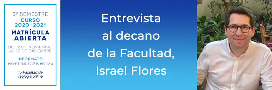 Entrevista al decano  de la Facultad, Israel Flores