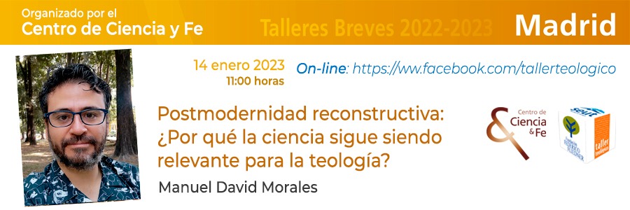 Taller Breve el 14 de enero (organizado por el Centro de Ciencia y Fe)