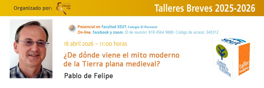 Próximo taller online y presencial con Pablo de Felipe
