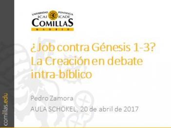 "¿Job contra Génesis 1-3? La Creación en debate intrabíblico"