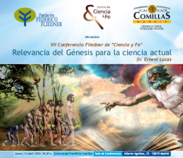 VIIª Conferencia Fliedner de Ciencia y Fe